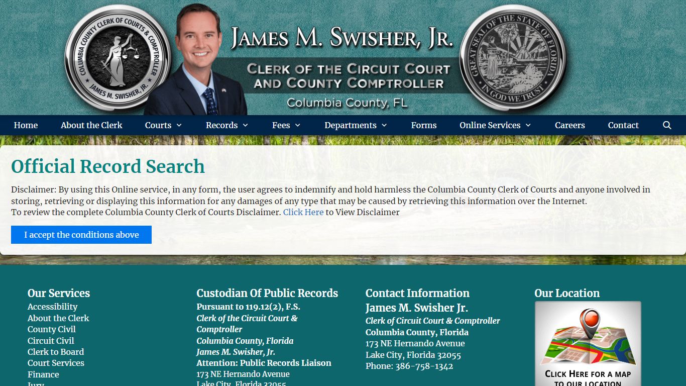 Official Record Search – Columbia Clerk of the Circuit ...